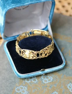 Bracelet Art Nouveau Arnould en Or Jaune