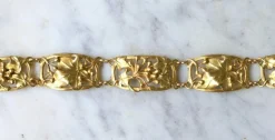 Bracelet Art Nouveau Arnould en Or Jaune