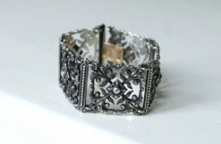 Bracelet articulé Jules Wiese en argent