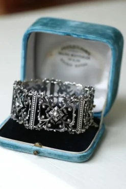 Bracelet articulé Jules Wiese en argent