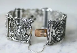 Bracelet articulé Jules Wiese en argent