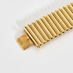 Bracelet articulé or jaune