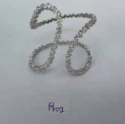 Bracelet bangle diamants Marquise