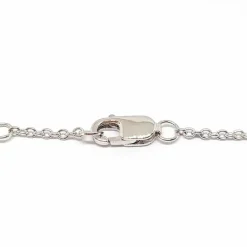 Bracelet barrette saphirs multicolores diamants or blanc