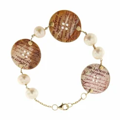 Bracelet boutons et perles