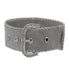 Bracelet Ceinture Or blanc