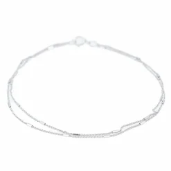 Bracelet Chaîne Or blanc