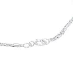 Bracelet Chaîne Or blanc