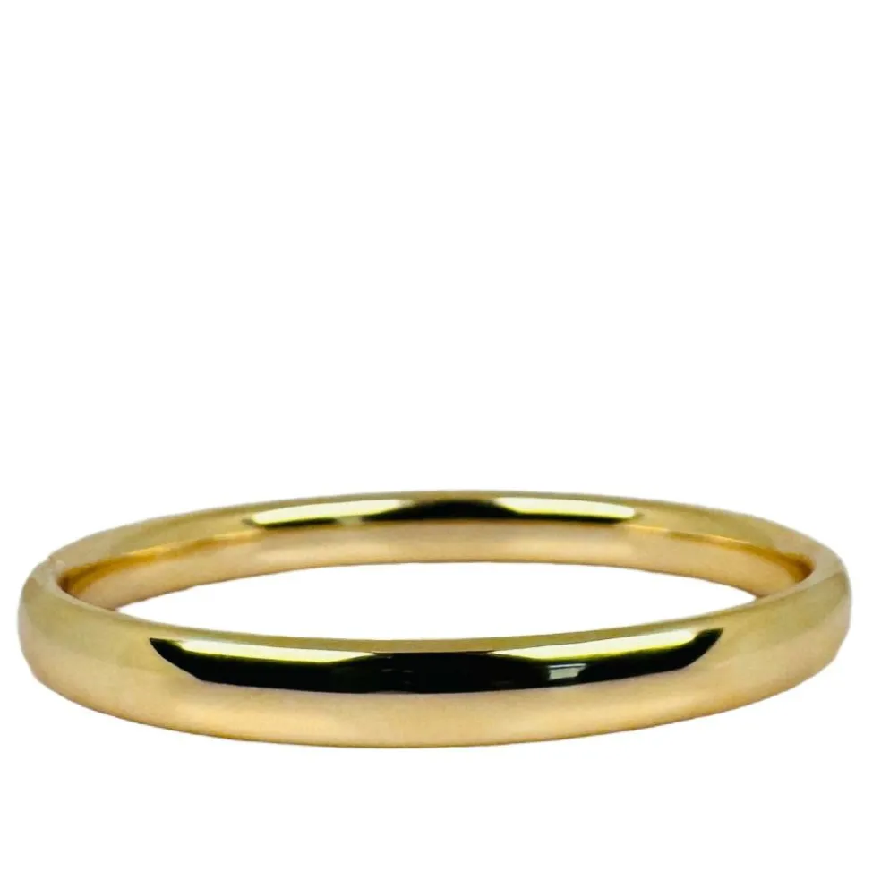 Bracelet classique en or jaune