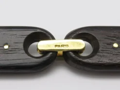 Bracelet Céline Bois et Or