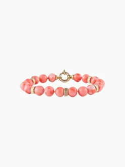 Bracelet Corail Or jaune