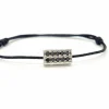 Bracelet Cordon Or blanc Diamant