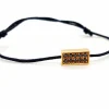 Bracelet Cordon Or rose Diamant