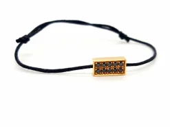 Bracelet Cordon Or rose Diamant