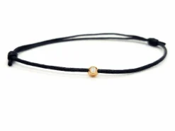 Bracelet Cordon Or rose Diamant