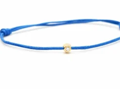 Bracelet Cordon Or rose Diamant
