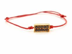 Bracelet Cordon Or rose Diamant
