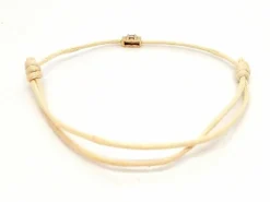 Bracelet Cordon Or rose Diamant