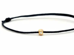 Bracelet Cordon Or rose Diamant
