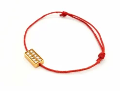 Bracelet Cordon Or rose Diamant