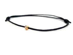 Bracelet Cordon Or rose Diamant