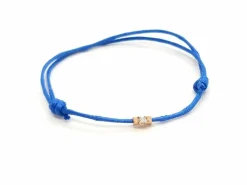 Bracelet Cordon Or rose Diamant