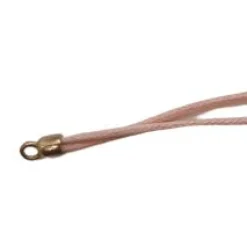 Bracelet cordon rose en Or Jaune