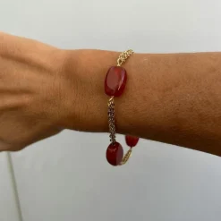 Bracelet cornaline
