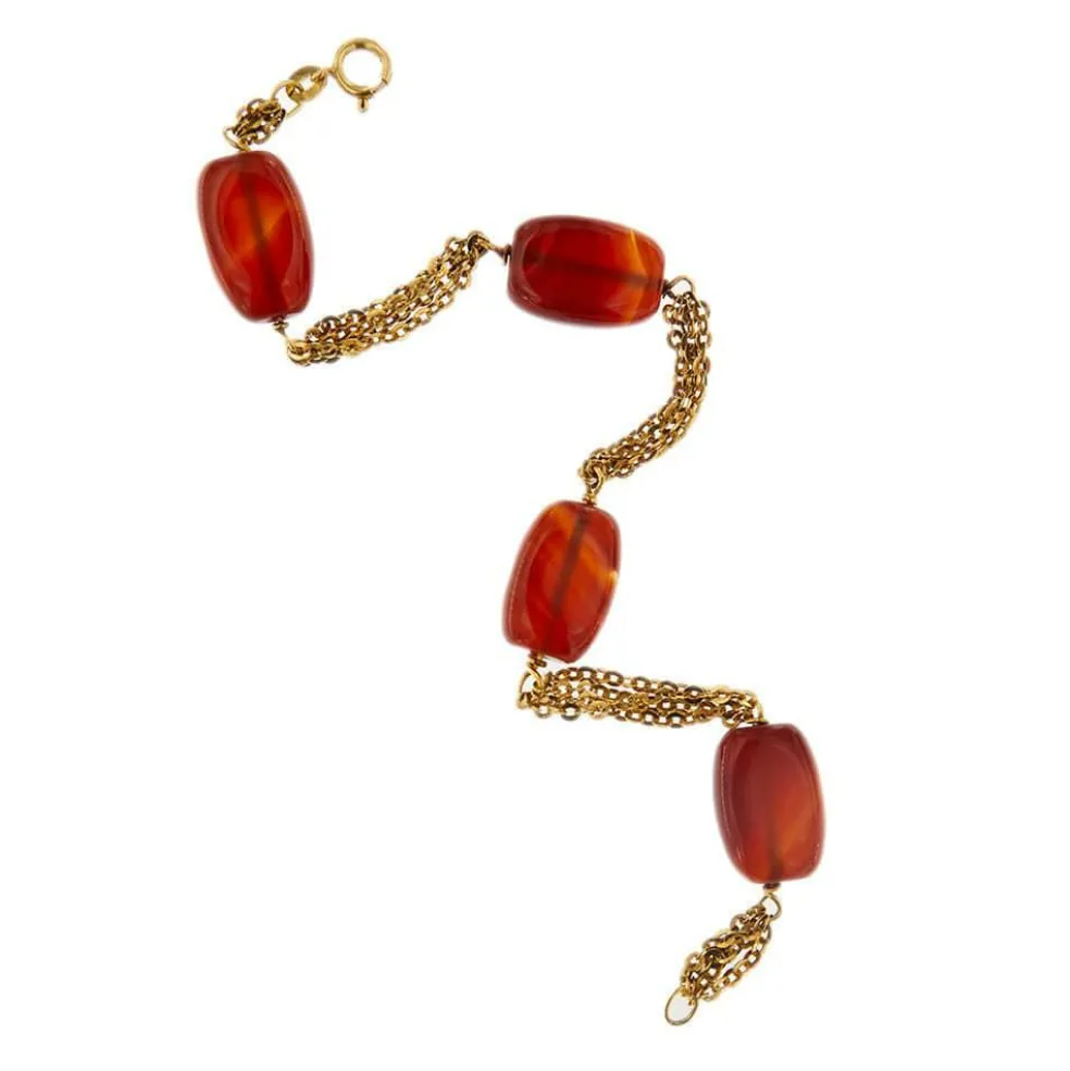 Bracelet cornaline