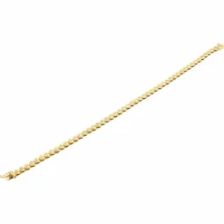 Bracelet cœur or jaune et diamants