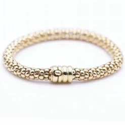Bracelet d'auteur en or jaune