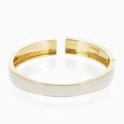 Bracelet David Webb Email Ecrue et Diamants