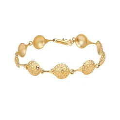 Bracelet de golf Bracelet Yellow Gold Sporting Bijoux Liens d'empilement