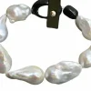 Bracelet de perles de culture brutes
