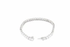 Bracelet de tennis 11,44 carats certifié GIA