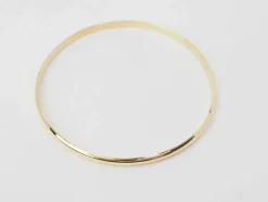 Bracelet demi jonc en or jaune