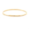 Bracelet Demi-jonc plat or jaune