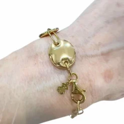 Bracelet design contemporain du XXe siècle en or 18 kt - Marque Tous
