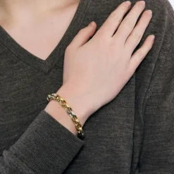 Bracelet deux ors