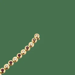 BRACELET DIAMANTS ET RUBIS