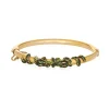 Bracelet double serpent antique victorien en émail enroulé et or jaune