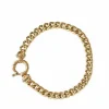 Bracelet en maille dorée