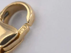 Bracelet en or avec cœur en diamant 0,10 carat