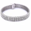 BRACELET EN OR BLANC 18 KT - 30 g
