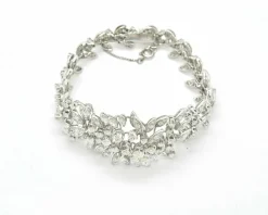 Bracelet en or blanc avec diamants de 6,30 ct