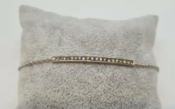 Bracelet en Or blanc, diamants