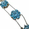Bracelet en or blanc et topaze Pasquale Bruni