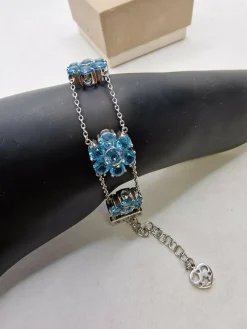 Bracelet en or blanc et topaze Pasquale Bruni
