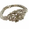 Bracelet en or de l'époque rétro contemporaine avec diamants