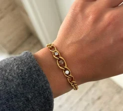 bracelet en or et diamants Old Mine 18 carats